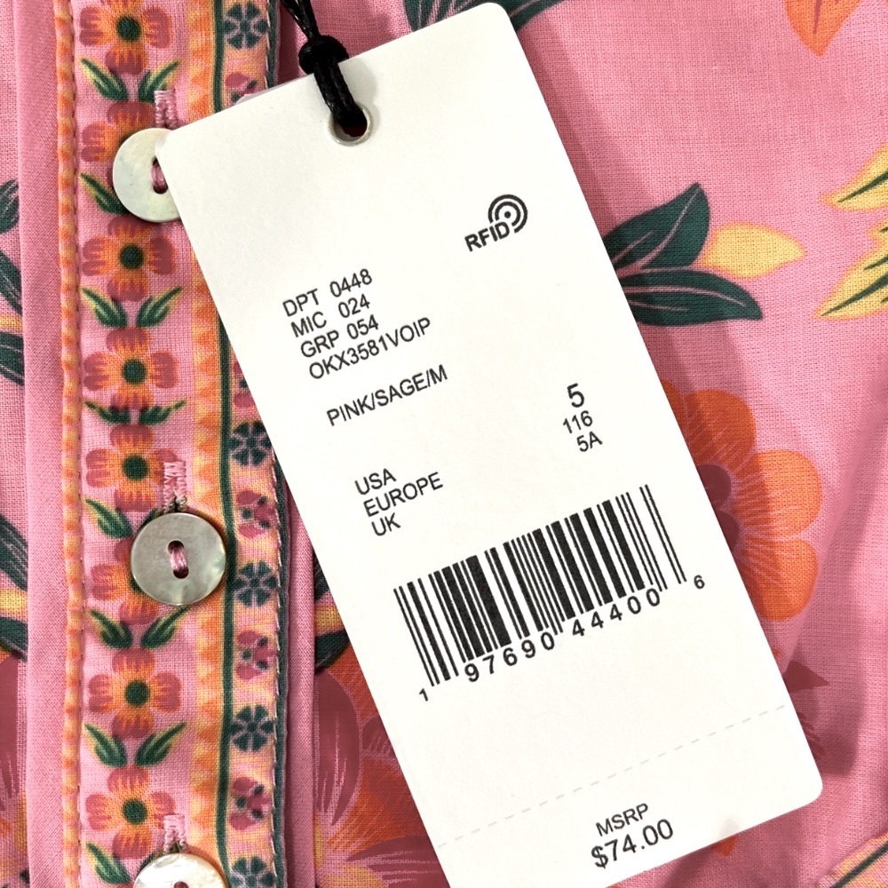 A Loves A Girls ❤️2XHOST PICK❤️ “Bubble Sleeve Floral Dress in pink" NWT - Picture 7 of 9